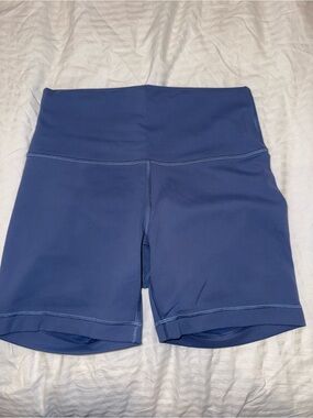 Lululemon 6in Wunder Train Biker Shorts